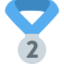 2Nd Place Medal Emoji (Twitter, TweetDeck)