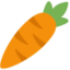 Carrot Emoji (Twitter, TweetDeck)