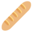 roti baguette Emoji (Twitter, TweetDeck)