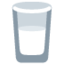 verre de lait Emoji (Twitter, TweetDeck)