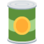 Canned Food Emoji (Twitter, TweetDeck)