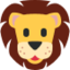 Lion Face Emoji (Twitter, TweetDeck)