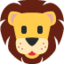 tête de lion Emoji (Twitter, TweetDeck)