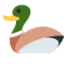 Duck Emoji (Twitter, TweetDeck)