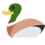 Duck Emoji (Twitter, TweetDeck)