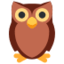 Owl Emoji (Twitter, TweetDeck)
