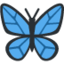 papillon Emoji (Twitter, TweetDeck)