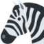 Zebra Emoji (Twitter, TweetDeck)