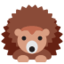 Hedgehog Emoji (Twitter, TweetDeck)