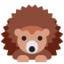 Hedgehog Emoji (Twitter, TweetDeck)