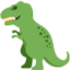 T-rex Emoji (Twitter, TweetDeck)