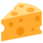 Cheese Wedge Emoji (Twitter, TweetDeck)