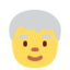 Older Adult Emoji (Twitter, TweetDeck)