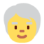 starszy dorosły Emoji (Twitter, TweetDeck)